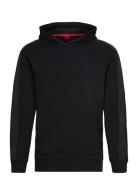 Tonal Logo Hoodie Designers Sweat-shirts & Hoodies Hoodies Black HUGO