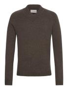 Bs Douglas Regular Fit Knitwear Tops Knitwear V-necks Brown Bruun & St...