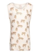 Hcfecel - Top Tops T-shirts Sleeveless Cream Hust & Claire