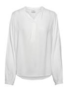 Frhaida Bl 1 Tops Blouses Long-sleeved White Fransa