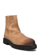 Steven U Suede Støvletter Chelsea Boot Brown Sneaky Steve