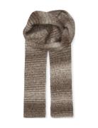 Lenny Scarf Accessories Scarves Winter Scarves Brown Becksöndergaard