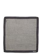 H-Pocket Sq45X45-223 Lommetørkle Black BOSS