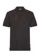 Core Logo Pique Polo Tops Polos Short-sleeved Black Scotch & Soda