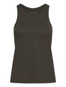 Borg Racerback Tank Sport T-shirts & Tops Sleeveless Khaki Green Björn...