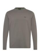 Tee Long Sport T-shirts Long-sleeved Grey BOSS