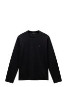 Salis Long Sleeve T-Shirt Tops T-shirts Long-sleeved Black Napapijri