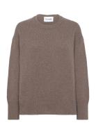 Lr-Perle Tops Knitwear Jumpers Brown Levete Room