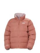 W Yu 23 Reversible Puffer Fôret Jakke Pink Helly Hansen