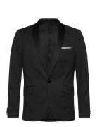 Jaquard Smoking Blazer Smoking Black Lindbergh