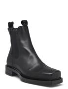 Silja Shoes Boots Ankle Boots Ankle Boots Flat Heel Black Pavement