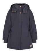 Olga Technical Outerwear Jakke Kåpe Navy MarMar Copenhagen