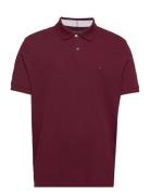 1985 Regular Polo Tops Polos Short-sleeved Burgundy Tommy Hilfiger