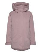 Aire Parka Outerwear Parka Coats Pink Makia