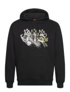 Evolved Hand Front Tops Sweat-shirts & Hoodies Hoodies Black Santa Cru...