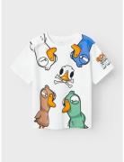 Nkmalfredo Gooseduck Ss Nreg Top Box Bfu Tops T-shirts Short-sleeved W...