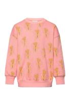 Winter Flowers Aop Sweatshirt Tops Sweat-shirts & Hoodies Sweat-shirts...