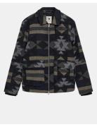 Akbruce Wool Jkt Ulljakke Jakke Navy Anerkjendt