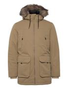 Jjeconstruct Faux Fur Parka Sn Parkas Jakke Beige Jack & J S