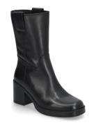 Julenbna Shoes Boots Ankle Boots Ankle Boots With Heel Black UNISA