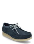 Wallabeeevo G Semskede Boots Snøresko Navy Clarks