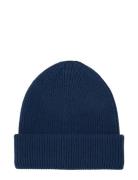 Beanie Rib Accessories Headwear Beanies Blue Tom Tailor