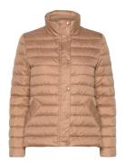 Light Down Jacket Fôret Jakke Beige GANT