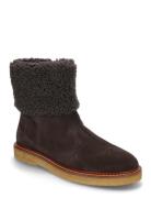 Boots - Flat Shoes Wintershoes Brown ANGULUS