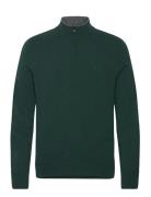 Emarlo Tops Knitwear Half Zip Jumpers Green BOSS