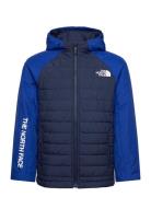 B Never Stop Synthetic Jacket Fôret Jakke Blue The North Face