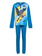 Pyjama Pyjamas Sett Blue Batman