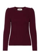 Jumper Pepping Tops Knitwear Jumpers Burgundy Ba&sh