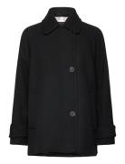 Thoraiw Minona Coat Ullfrakk Frakk Black InWear