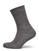 Be Socks Lingerie Socks Regular Socks Grey Mp Denmark