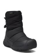 Ke Puffrider Wp C-Black-Steel Grey Vinterstøvletter Pull On Black KEEN