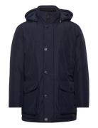 Osiass Parkas Jakke Navy BOSS