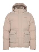 Montreal Puffer Jacket Fôret Jakke Beige Les Deux