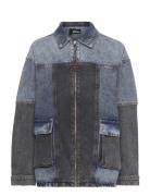 Over D Patchwork Jacket Dongerijakke Denimjakke Blue ROTATE Birger Chr...