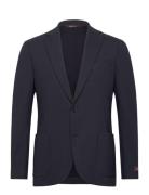 Soft Jersey Jkt Blazer Dressjakke Navy Morris