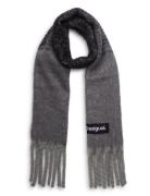 Scarf_Basic Accessories Scarves Winter Scarves Grey Desigual