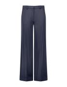 Pant Leisure Long Bottoms Trousers Wide Leg Navy Gerry Weber