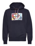 Portalet Hoodie Tops Sweat-shirts & Hoodies Hoodies Blue Napapijri