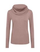 Sc-Dollie Tops Knitwear Turtleneck Pink Soyaconcept