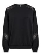 Sc-Banu Tops Sweat-shirts & Hoodies Sweat-shirts Black Soyaconcept