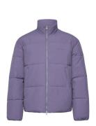 Puffer Jacket-Heron Fôret Jakke Purple Edwin