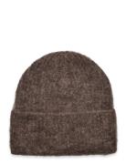 Silje Chunky Hat Accessories Headwear Beanies Brown Ella&il