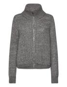 Vicky Chunky Cardigan Tops Knitwear Cardigans Grey Ella&il