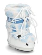 Mb Icon Yeti Faux Fur Vinterstøvletter Pull On Blue Moon Boot