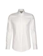 Spread Kent Tops Shirts Business White Seidensticker