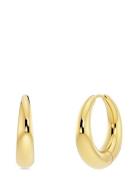 Furo Hoops L Accessories Jewellery Earrings Hoops Gold Edblad